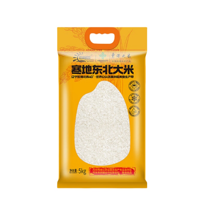 百稼园 寒地 东北大米 5kg （单位：袋）